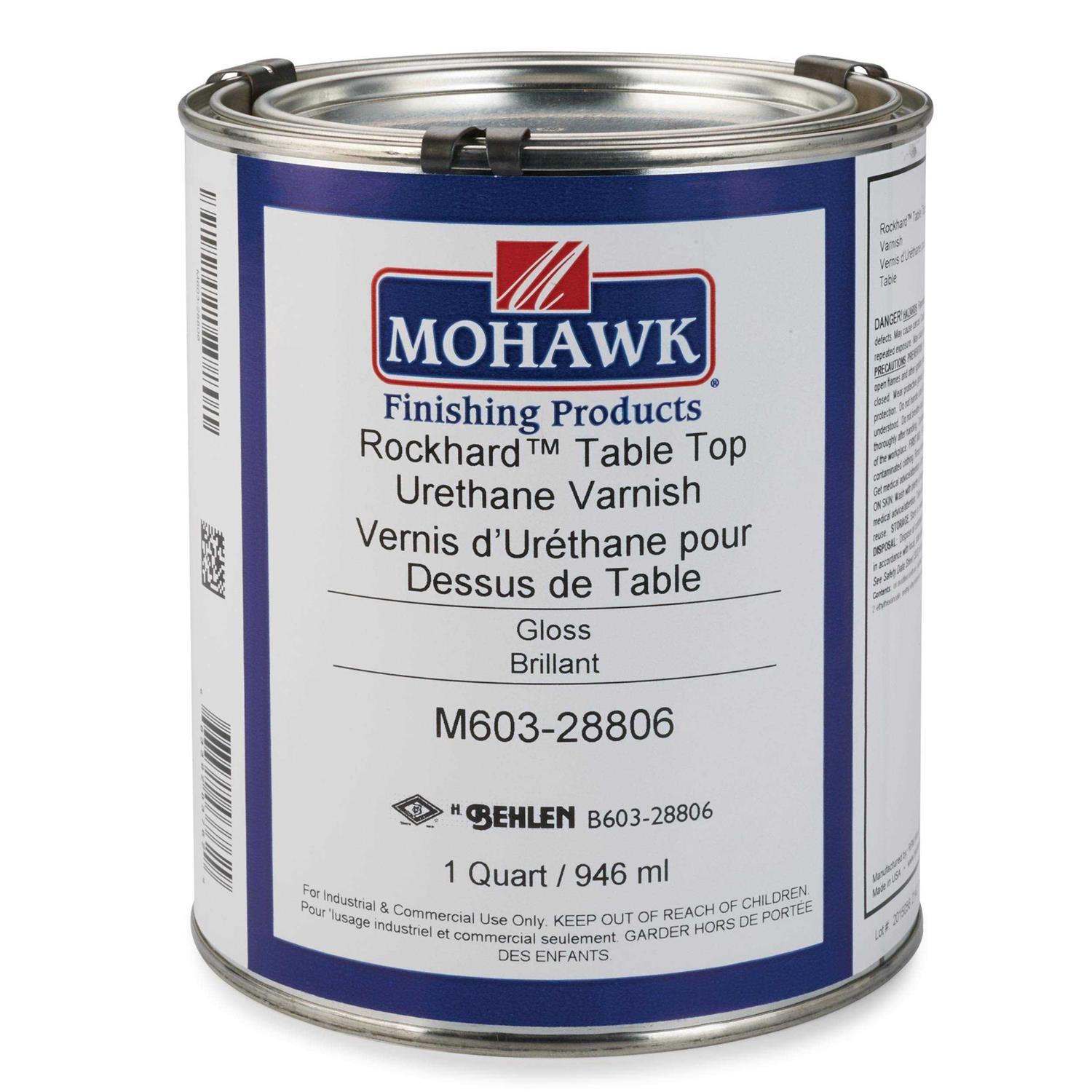 Mohawk Rockhard Table Top Urethane Varnish