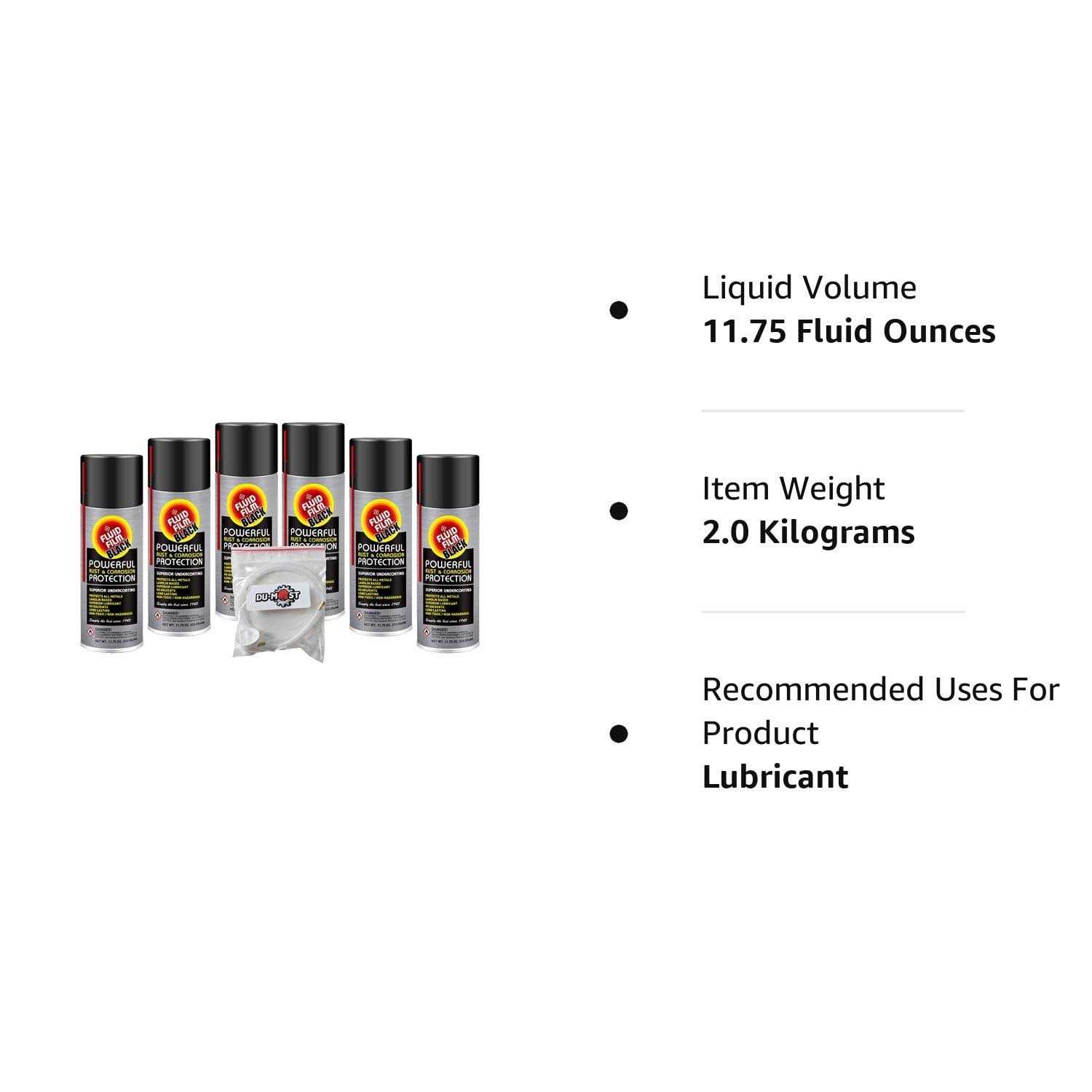 Fluid Film Black with DU-Most 2' Extension Hose & Nozzle - Image 4