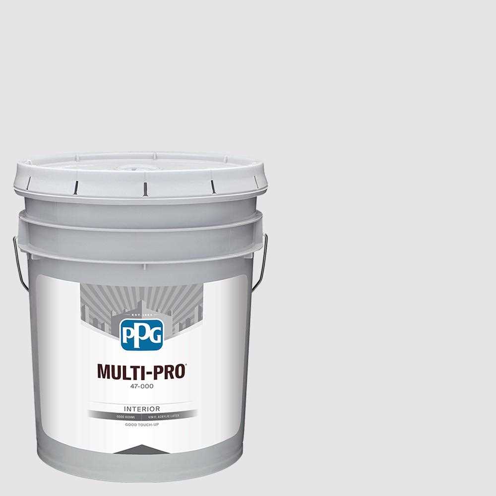 MULTI-PRO 5 gal. Gray Whisper PPG1014-2 Flat Interior Paint