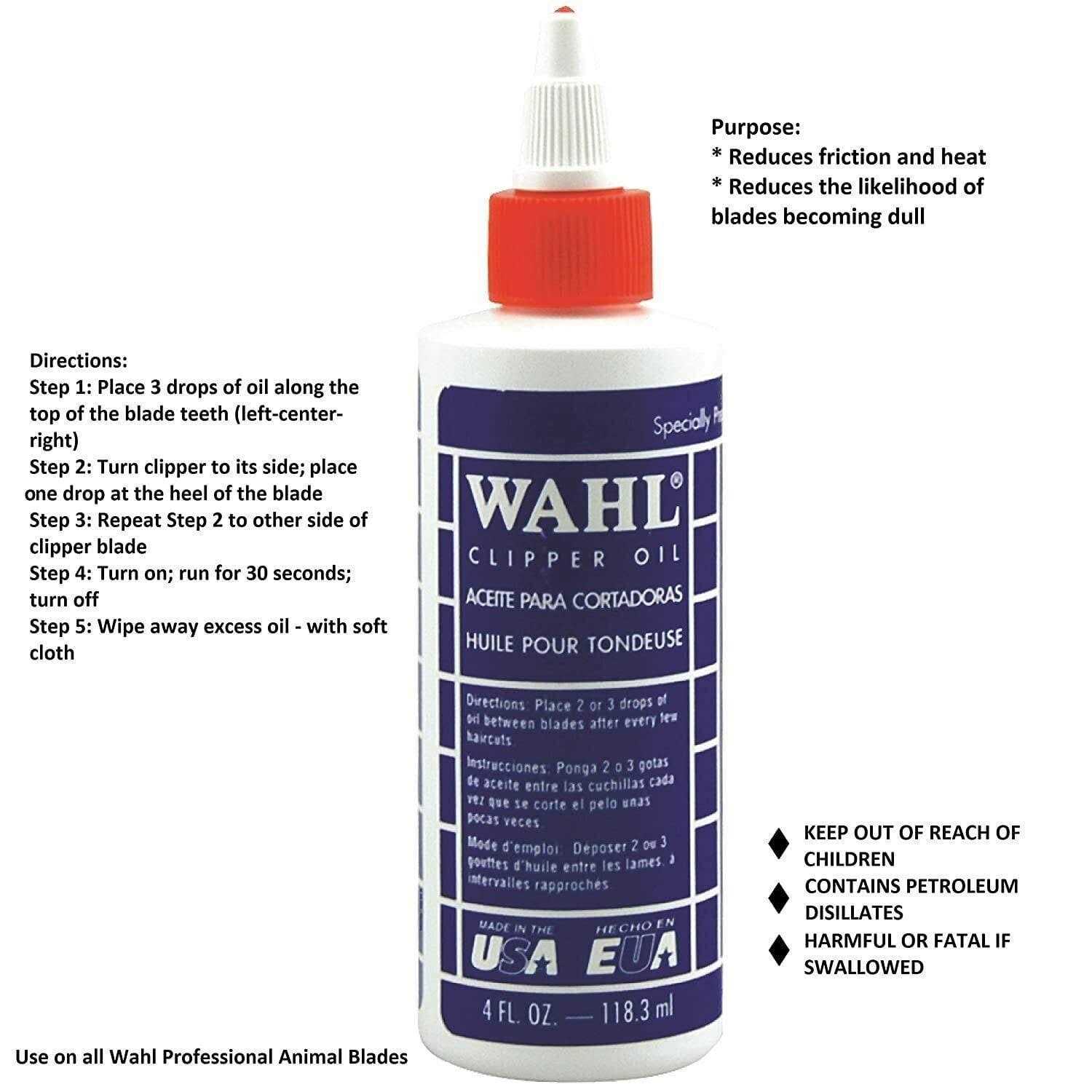 Wahl Clipper Blade Oil - Image 4