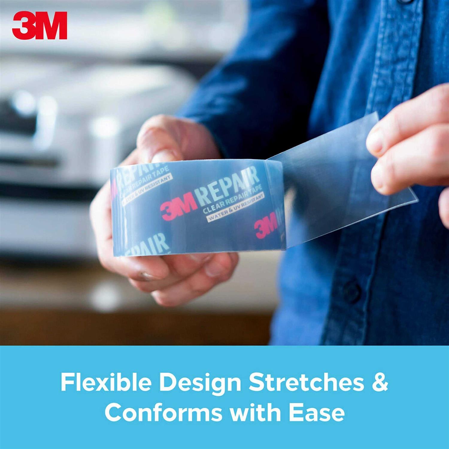 3M 1.88 In x 20 Yd Clear Repair Tape - Image 4