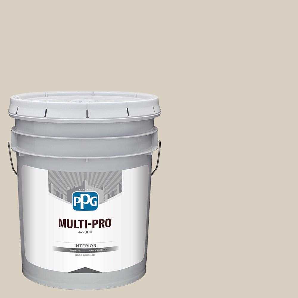 MULTI-PRO 5 gal. PPG1023-2 Cool Concrete Flat Interior Paint