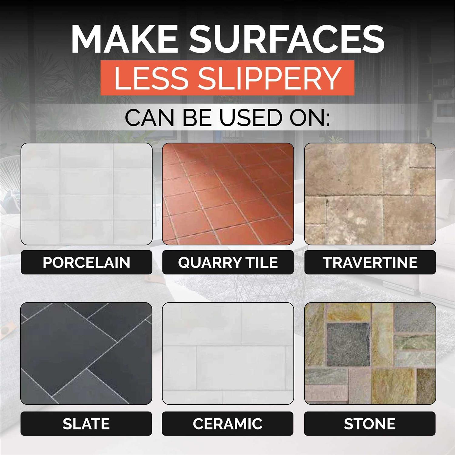 Slip Doctors Stone Grip Industrial Non-Slip Floor Treatment for Tile and Stone to Prevent Slippery Floors. Indoor/Outdoor - Image 4