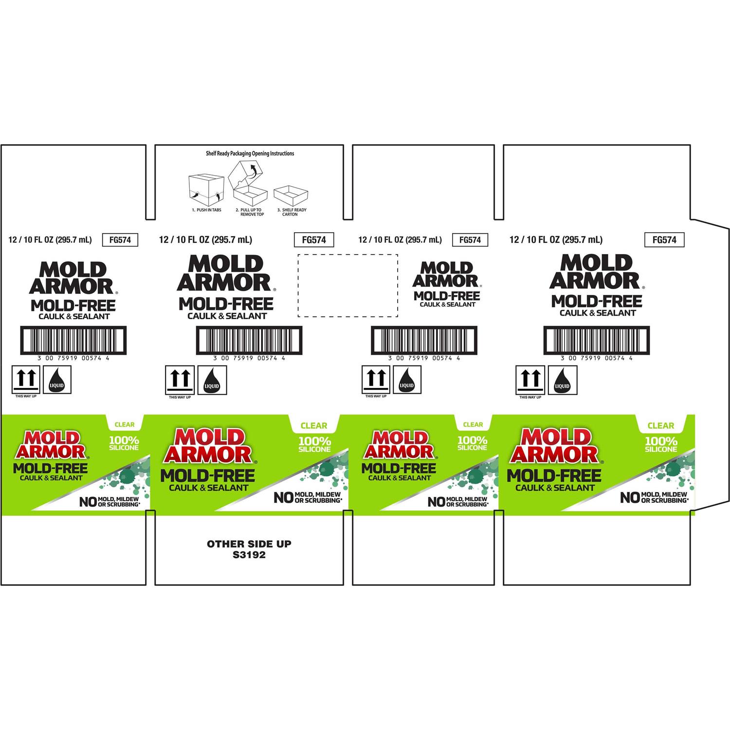 Mold Armor Clear Silicone Caulk - Image 2