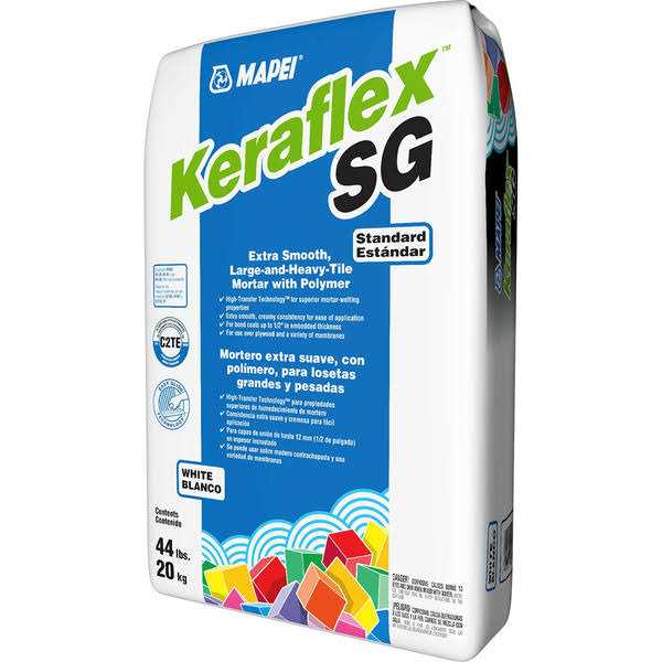Mapei Keraflex SG White Thinset/Medium Bed Tile Mortar - Image 3