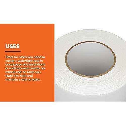 My DIY Center Crawl Space Liner Seam Tape - Image 4