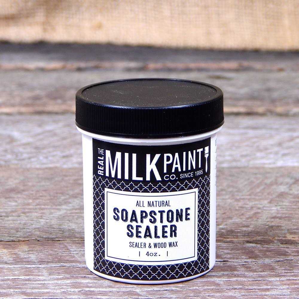 Real Milk Paint Soapstone Sealer and Wood - Image 3