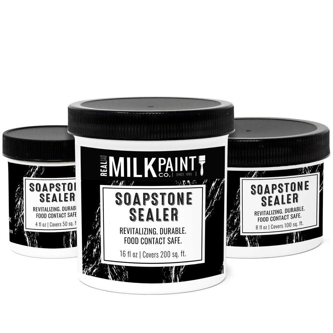 Real Milk Paint Soapstone Sealer and Wood - Image 4