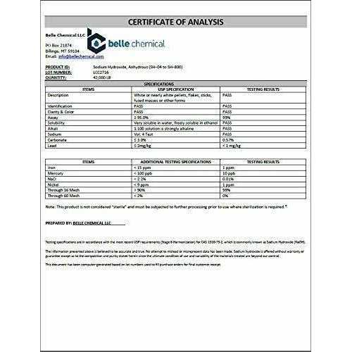 Belle Chemical Sodium Hydroxide - Image 3
