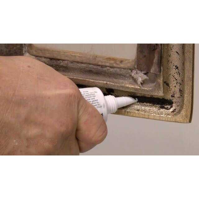 Rutland Products Stove Gasket Cement 2.3oz Black - Image 3