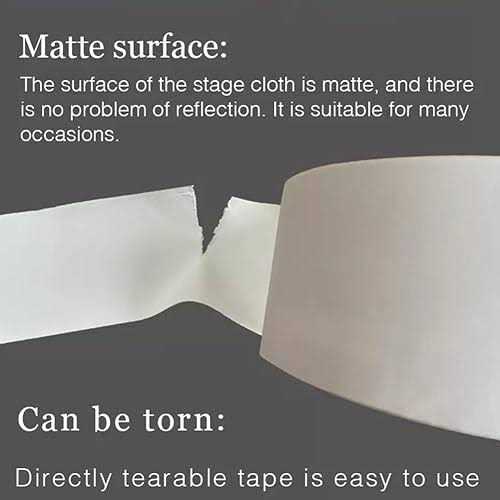 SICCOMA Cloth Bookbinding Repair Tape Cloth Book Repair Tape 2 inch by 33 Feet Self Adhesive Non Reflective Cloth Tape for Old Books Antique Books - Image 4