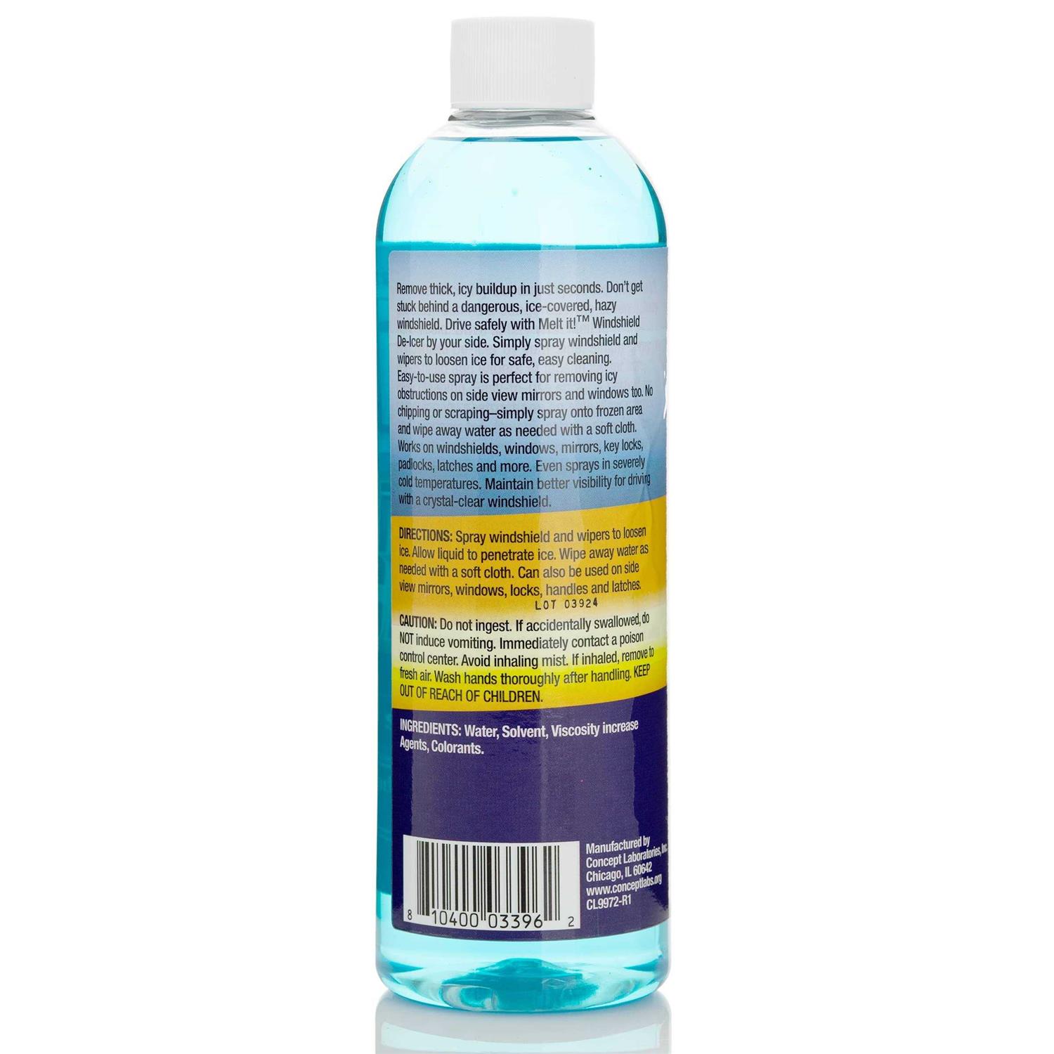 Melt it! E·Z·R Windshield De-Icer. Instantly Melts Ice & Winter Frost for Car Windshields - Image 4