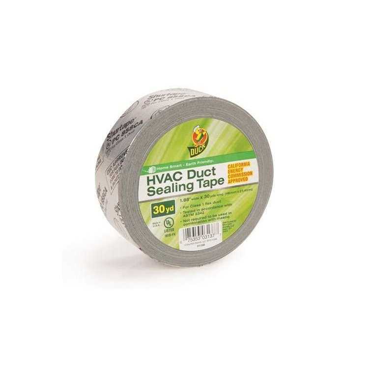 Duck Brand HVAC Duct Sealing Tape Silver - Image 3