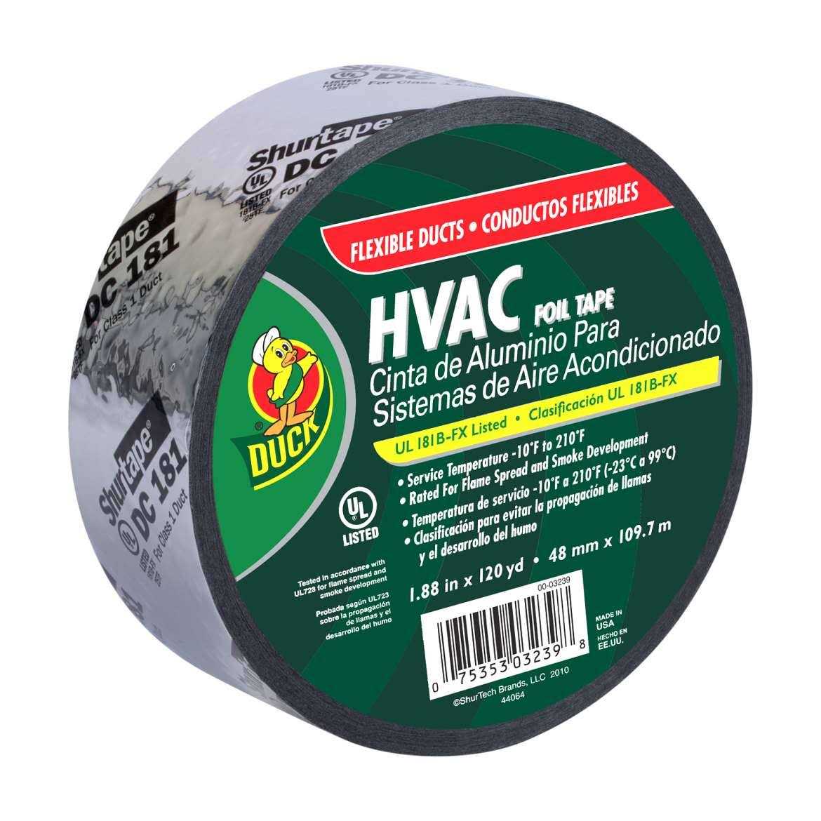 Duck Brand HVAC Duct Sealing Tape Silver - Image 4