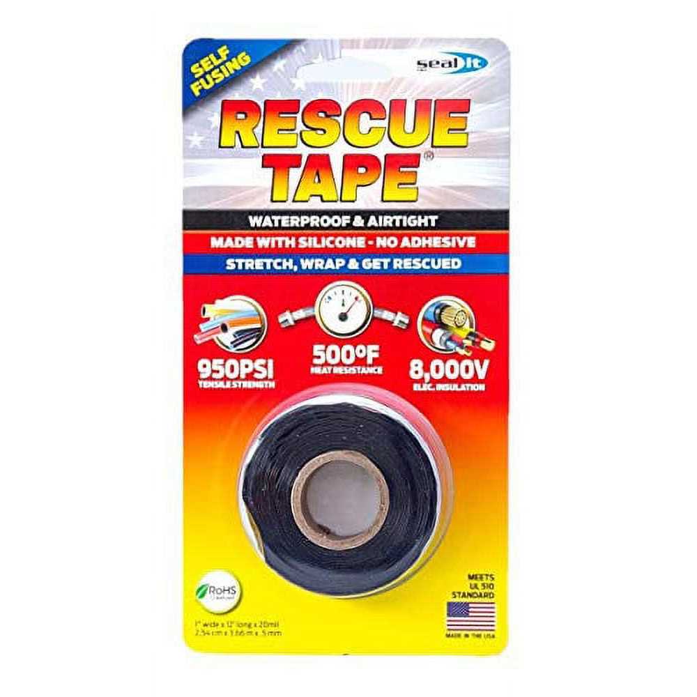 Rescue Tape Self-Fusing Silicone Tape Emergency Pipe & Plumbing Repair - Image 4