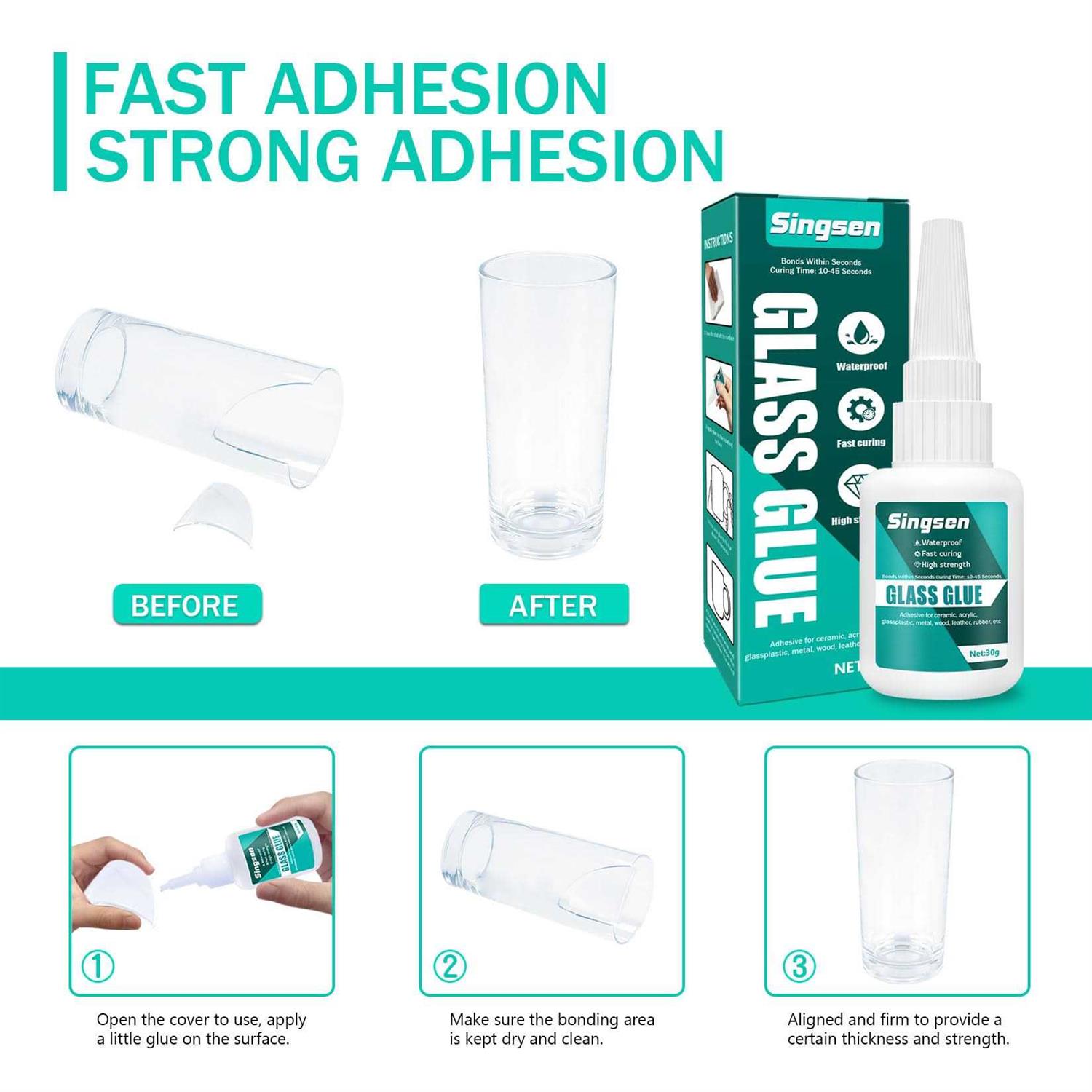 Glass Glue 30g Clear Waterproof Acrylic Glue - Image 4