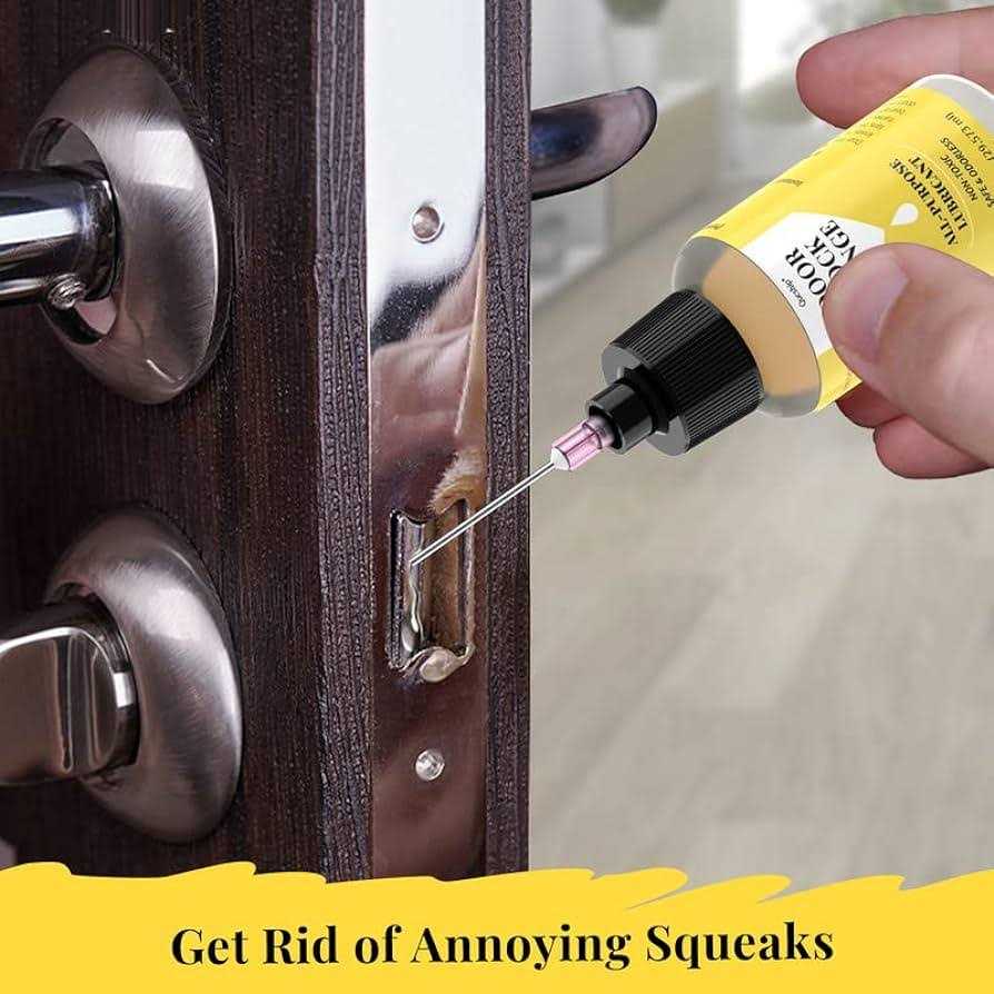 Qucship door hinge lubricant 1 oz needle oiler upgraded squeaky door hinge lubricant - Image 5