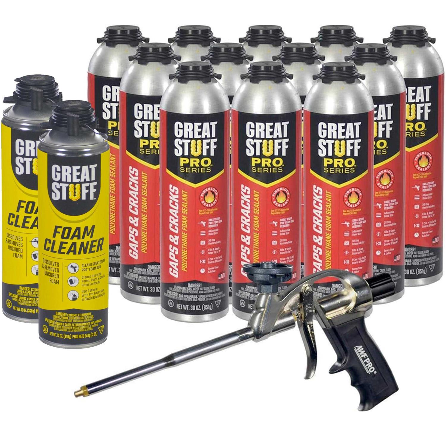 Great Stuff Pro Gaps and Cracks 24oz Spray Foam Insulation