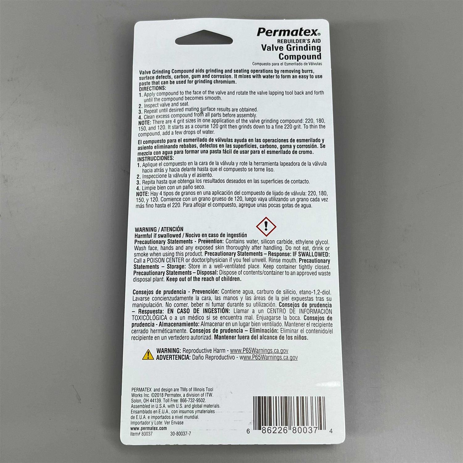 Permatex 80037 Valve Grinding Compound - Image 4