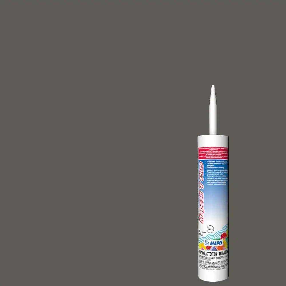 Mapei Mapesil T Plus 10.1-oz Charcoal Silicone Caulk