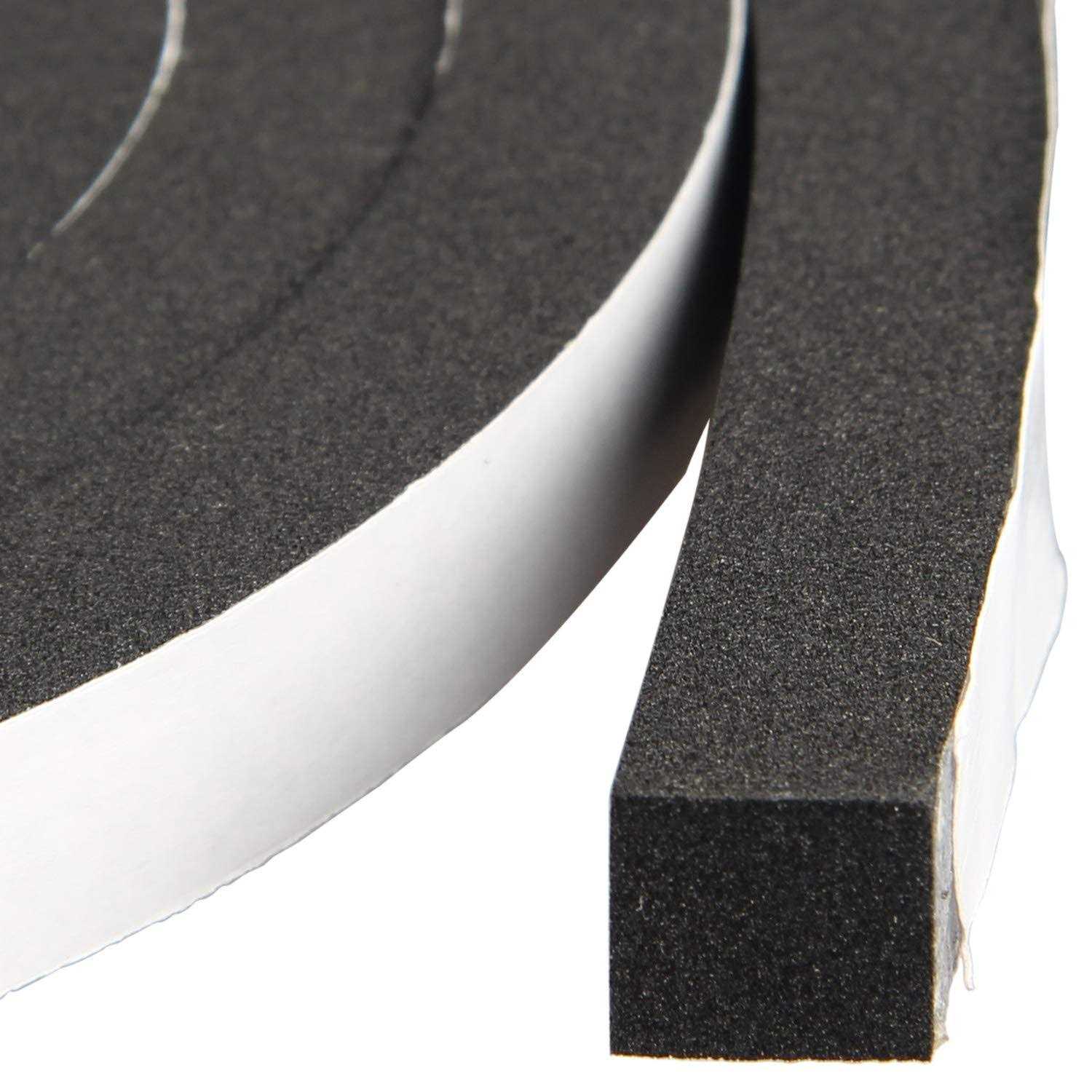 MXCELL High Density Foam Tape Waterproof Sealing Strip CR Strips