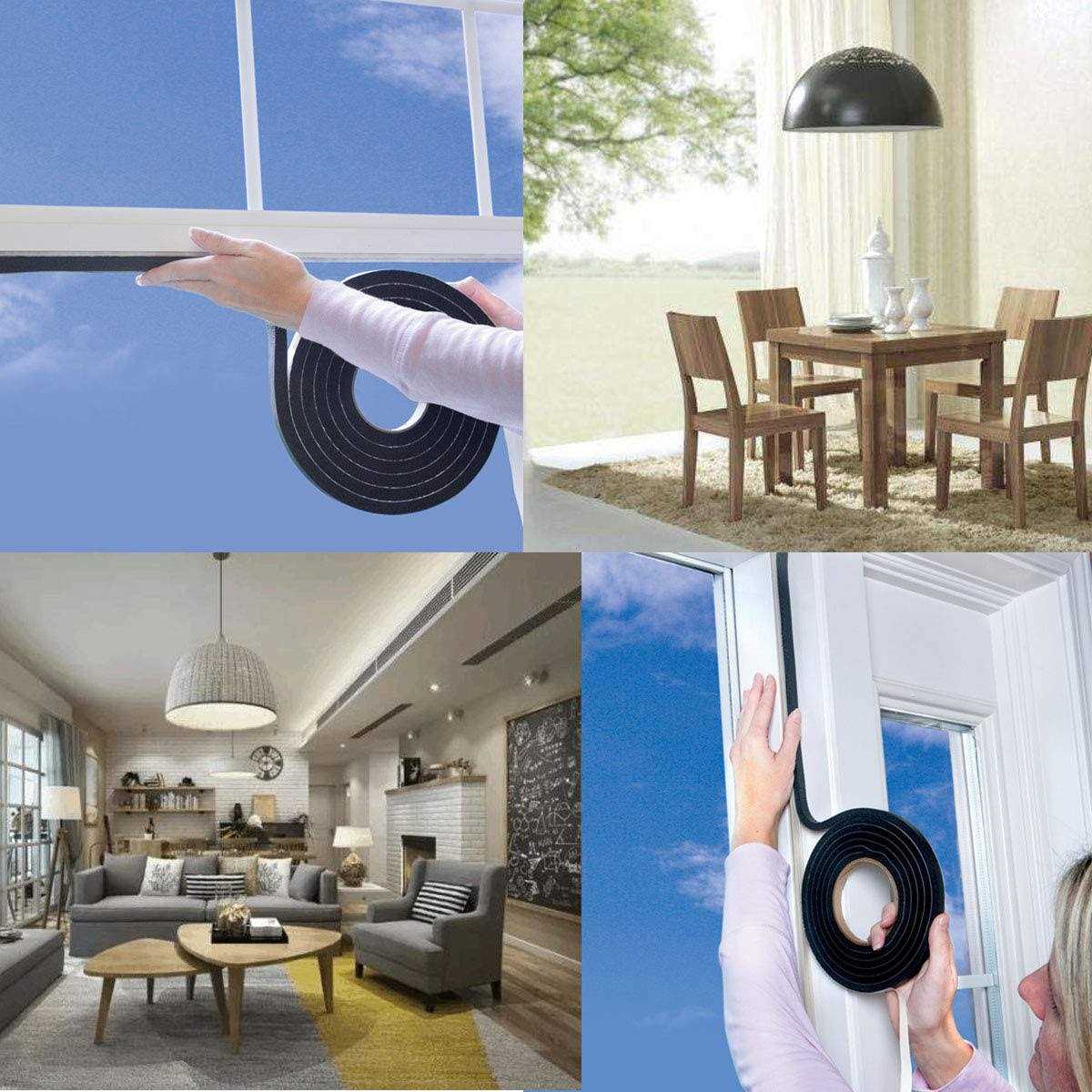 MXCELL High Density Foam Tape Waterproof Sealing Strip CR Strips - Image 4