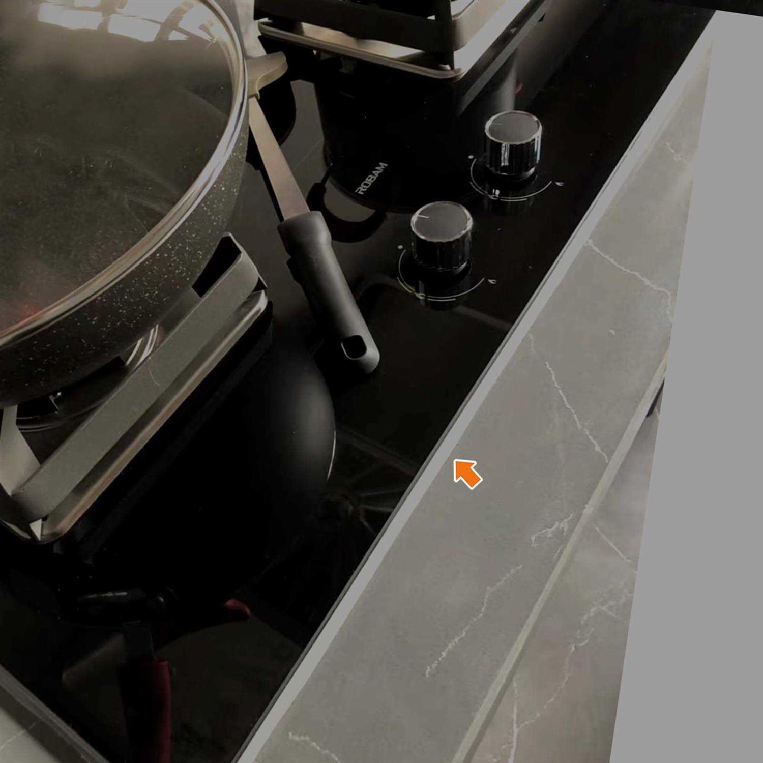 WOLAIYE Caulk Strip Self Adhesive Pu Caulk Tape for Bathtub Bathroom Toilet Kitchen - Image 5