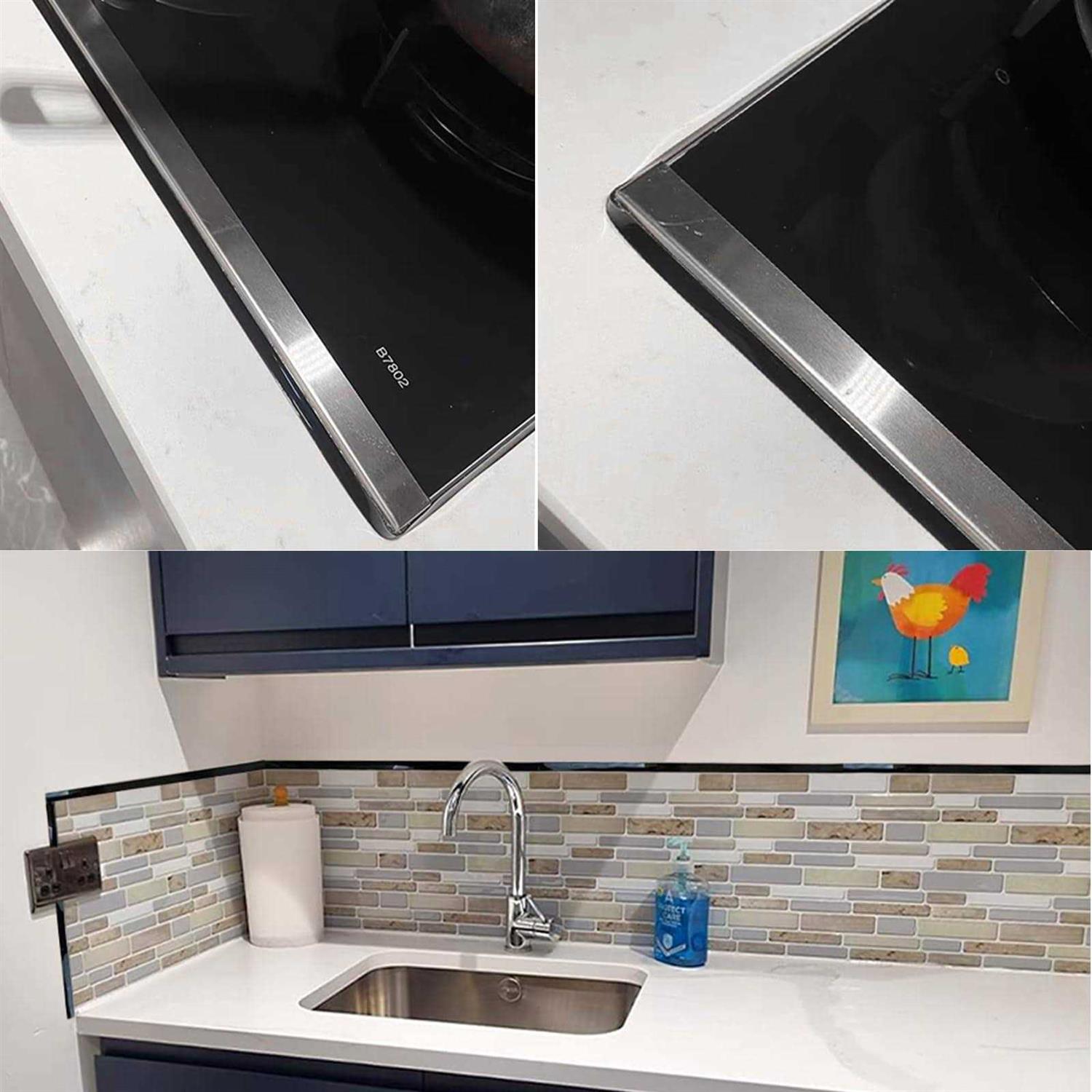 WOLAIYE Caulk Strip Self Adhesive Pu Caulk Tape for Bathtub Bathroom Toilet Kitchen - Image 3