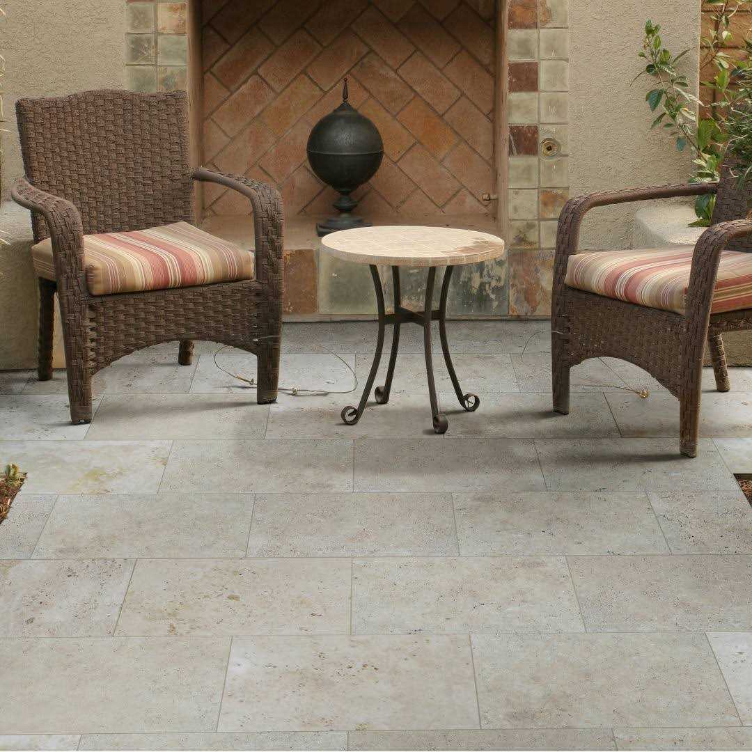 MSI 16 in. x 24 in. Rectangle Travertine Paver Tile - Image 3