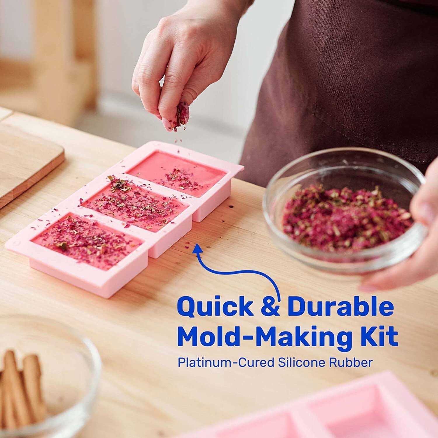 Specialty Resin & Chemical Cast-a-Mold Platinum Silicone Mold Making Kit - Image 3