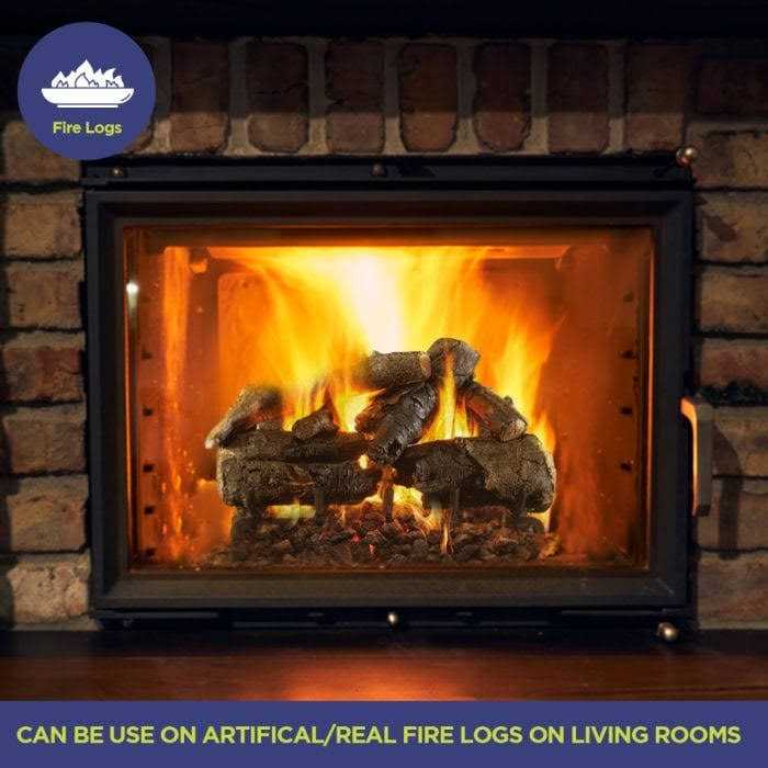 American Fire Glass Black Lava Rock - Image 4