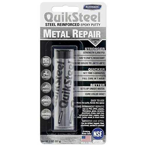 Blue Magic 16002tri QuikSteel Steel Reinforced Epoxy Putty Repair - Image 4