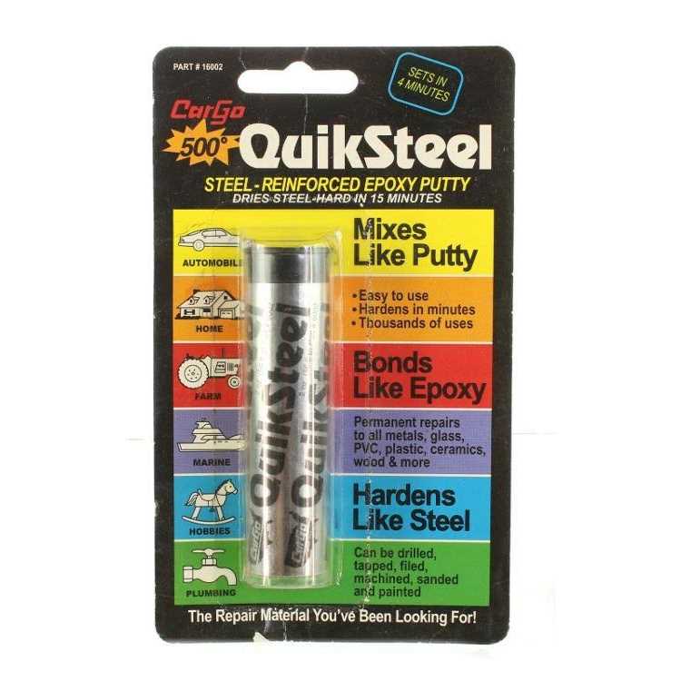 Blue Magic 16002tri QuikSteel Steel Reinforced Epoxy Putty Repair - Image 5