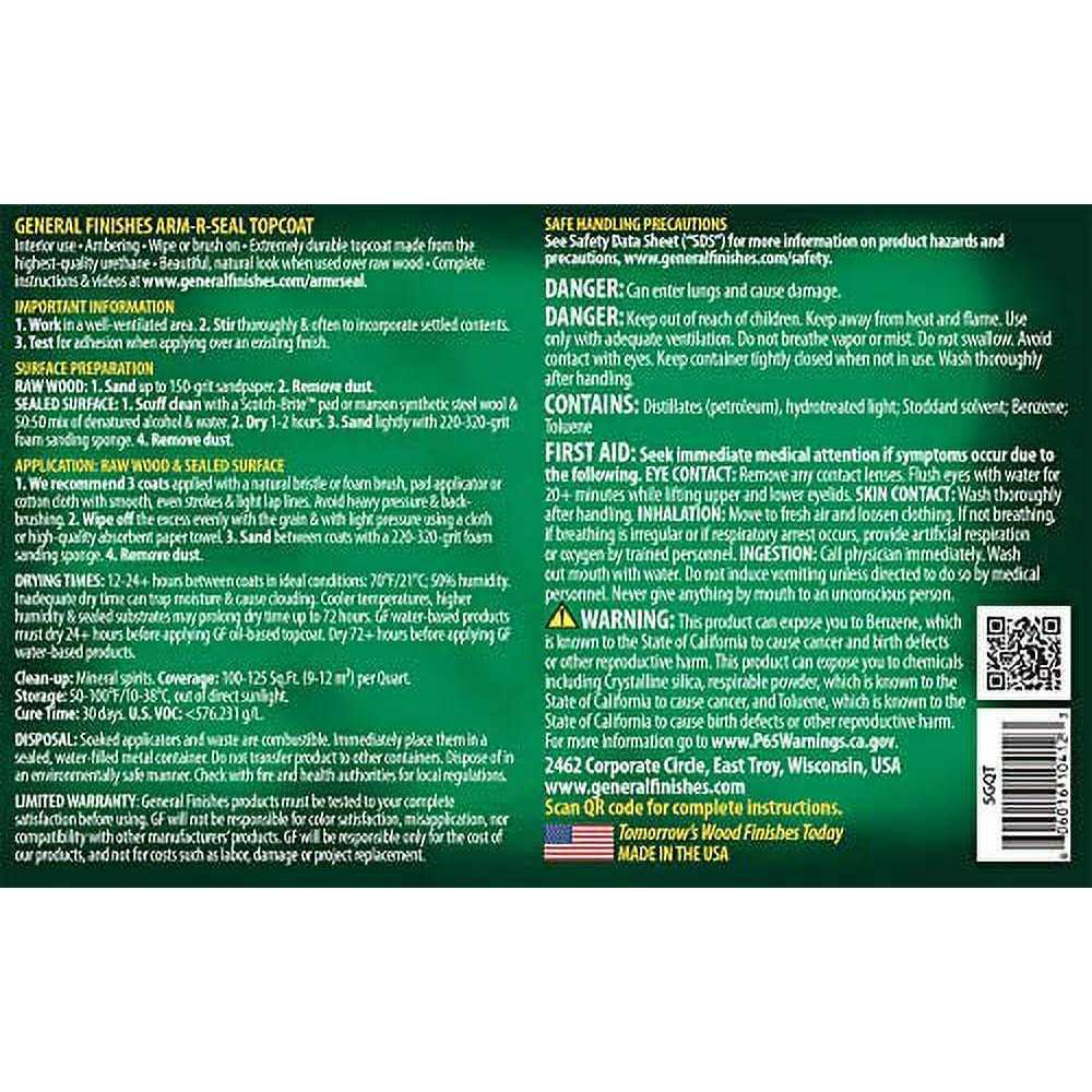 General Finishes Arm R Seal - Image 4