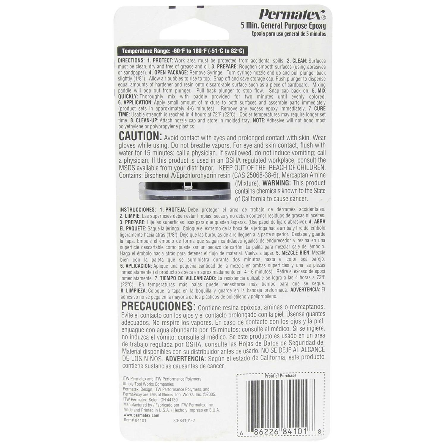 Permatex 84101 Epoxy - Image 4