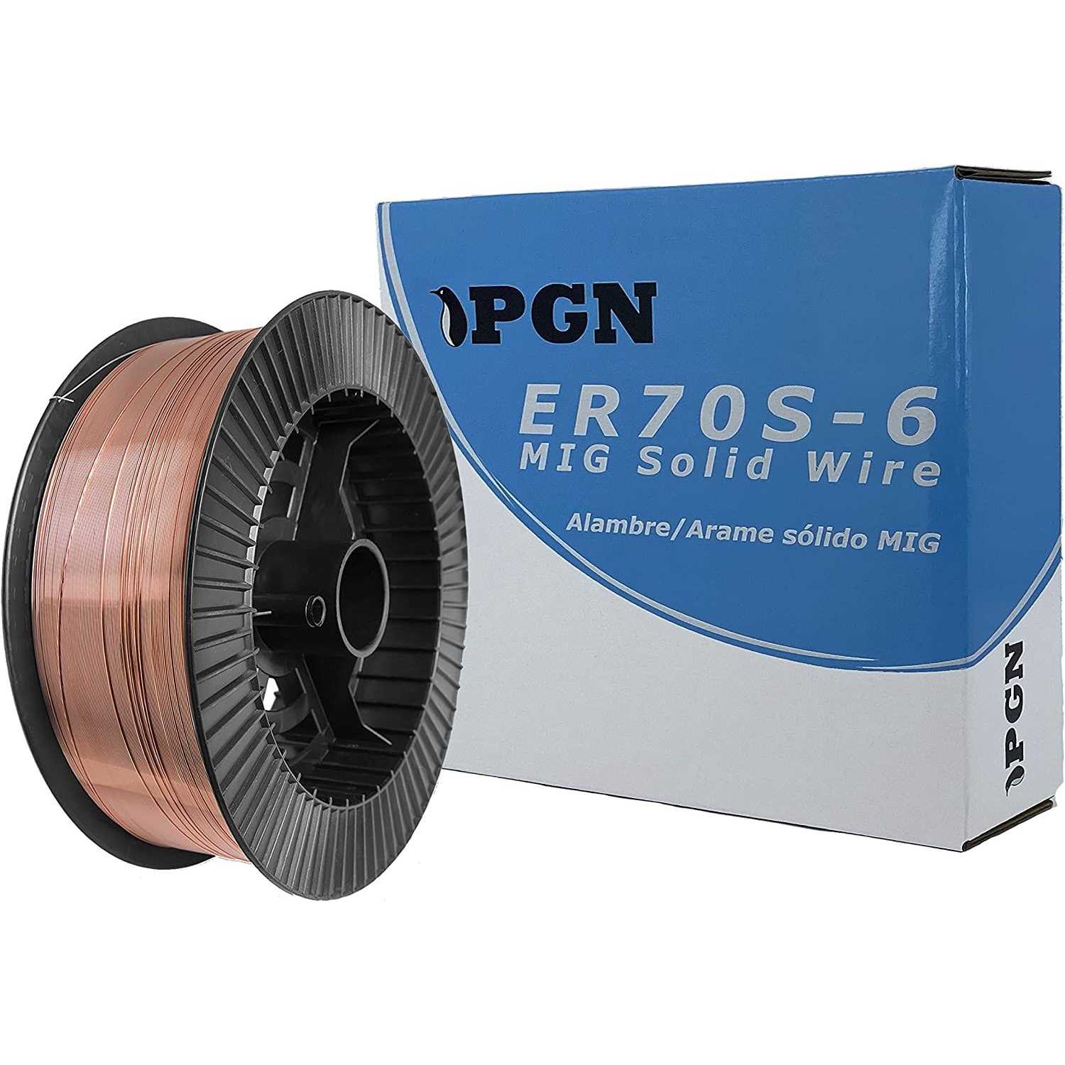 Pgn Bearings ER70S-6 .023 Inch Mild Steel Mig Welding Wire - Image 4
