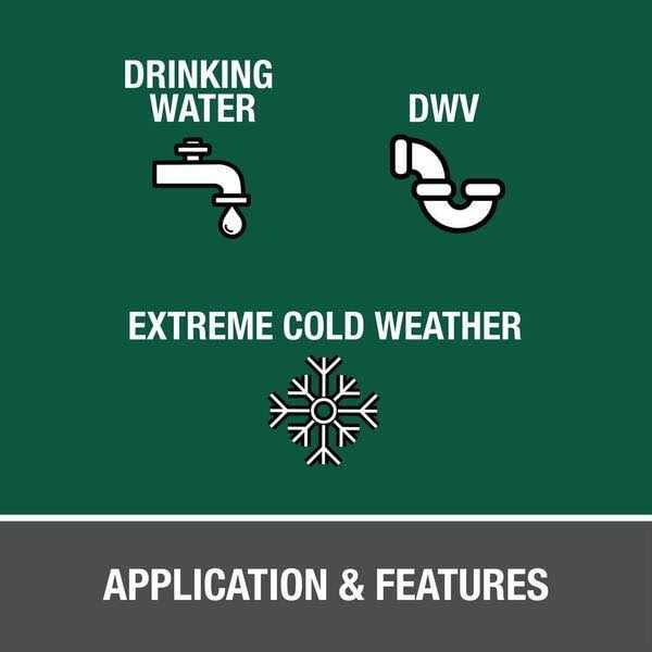 Oatey 16 oz. All Weather Clear PVC Cement 31132 - Image 3