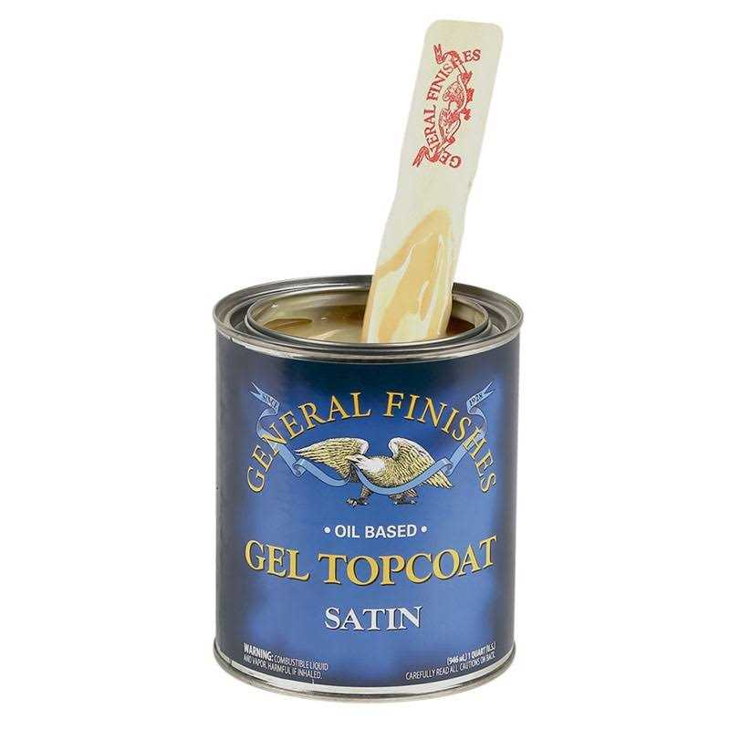 Gel Satin Topcoat General Finishes - Image 3