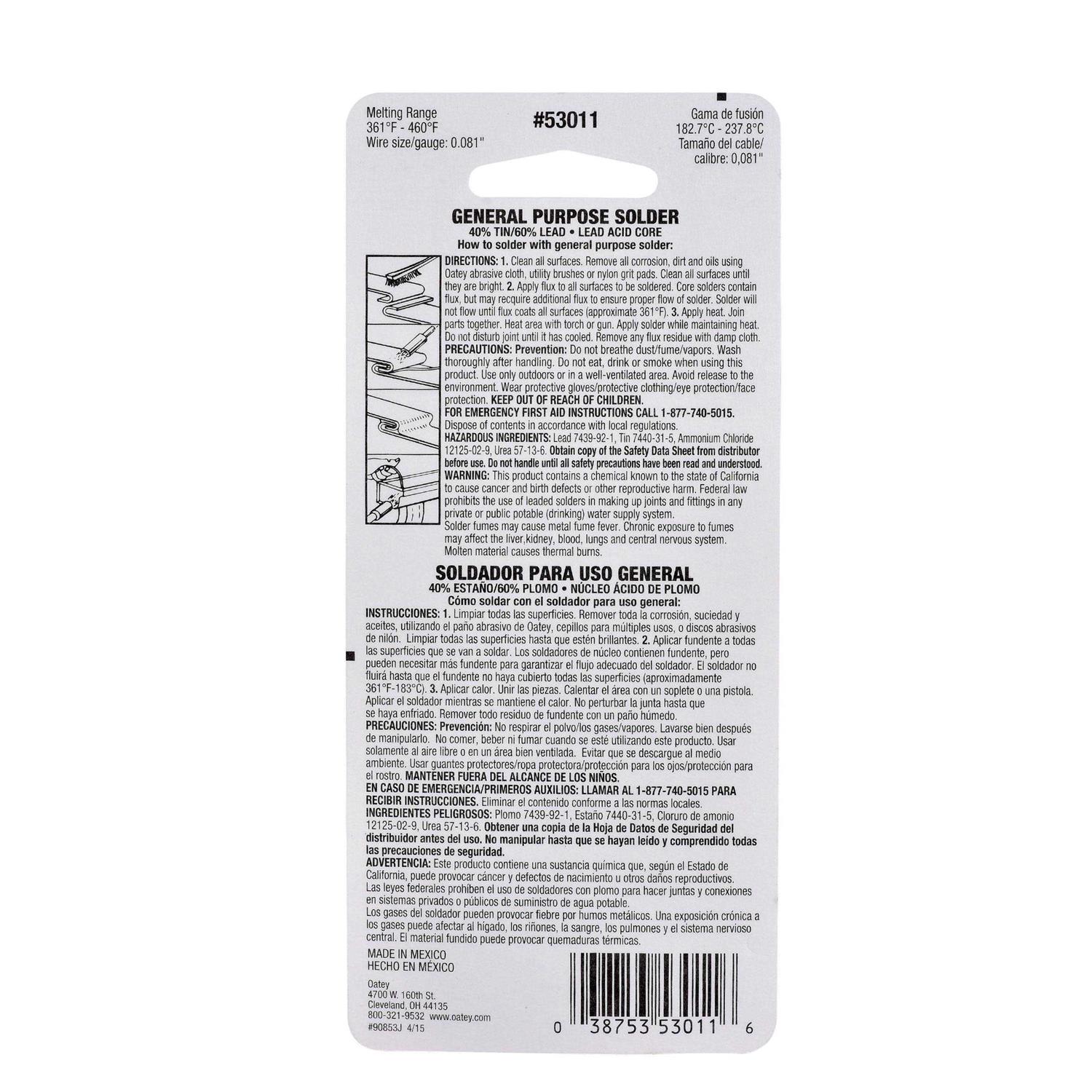 Oatey 1.5 oz Instant Solder - Image 5