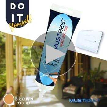 MUSTBEST Tile Grout Repair Kit Four Way Use Repair - Image 4