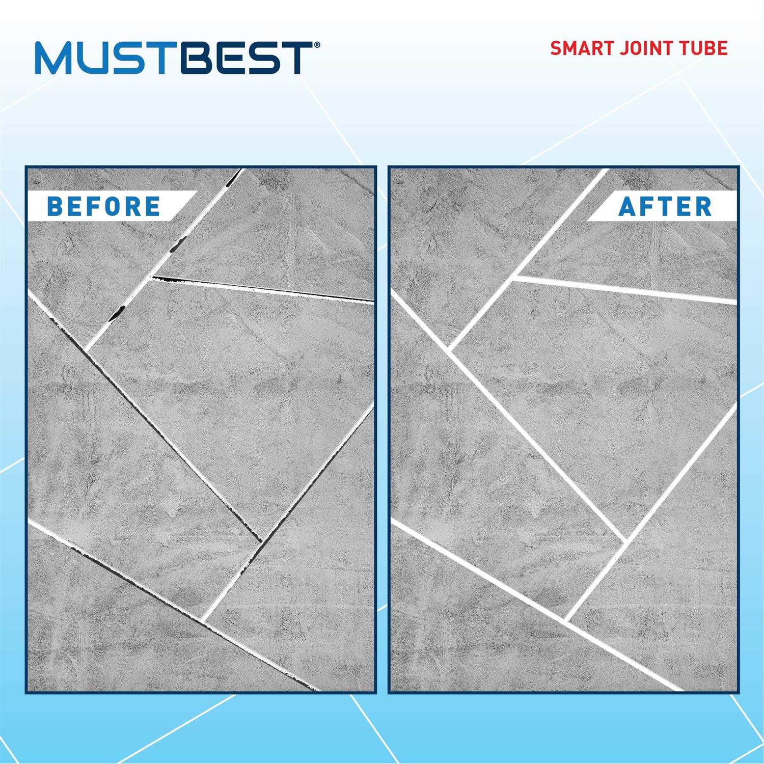 MUSTBEST Tile Grout Repair Kit Four Way Use Repair - Image 3