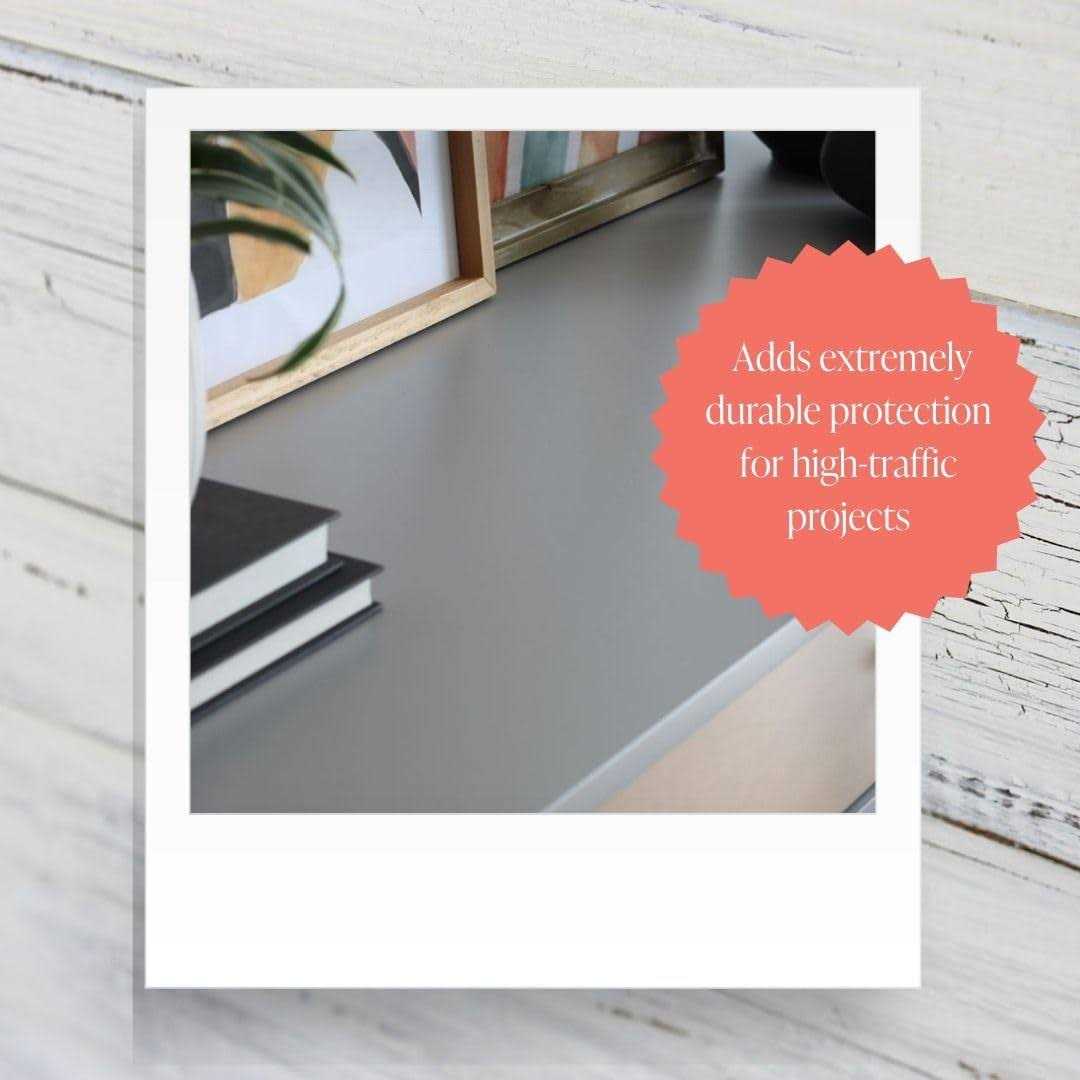 Country Chic Paint Clear Coat Eco-Friendly Satin Sheen Clear Furniture Paint Top Coat - Image 4