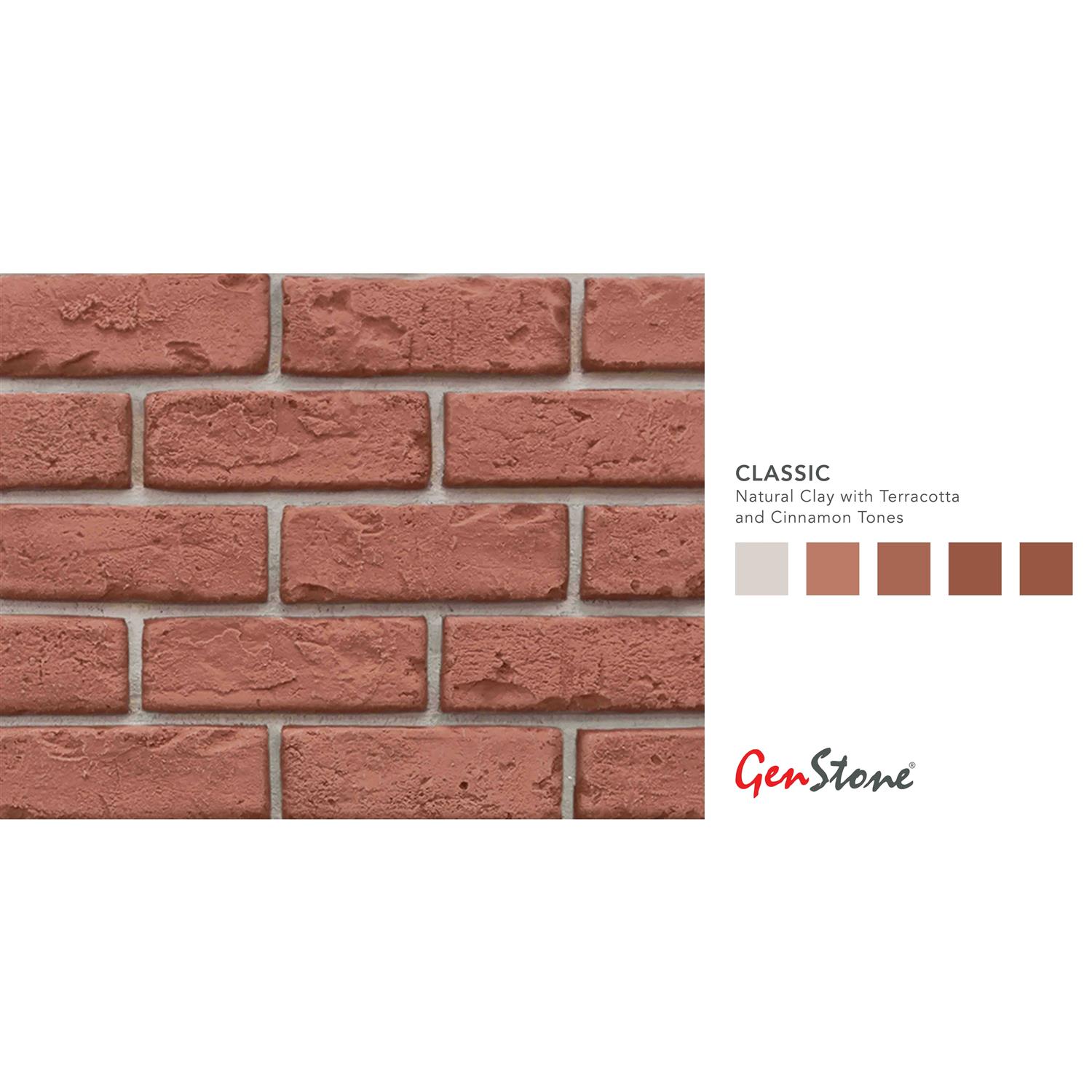 GenStone Faux Brick 90 Degree Outside Corner - Image 5