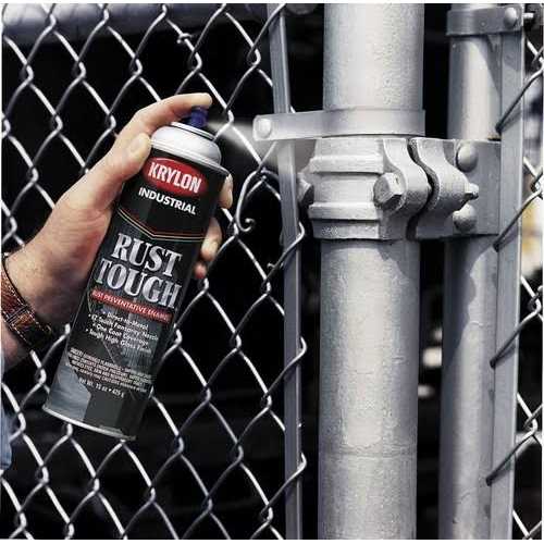 Krylon Rust Tough Flat Black R00789 - Image 3