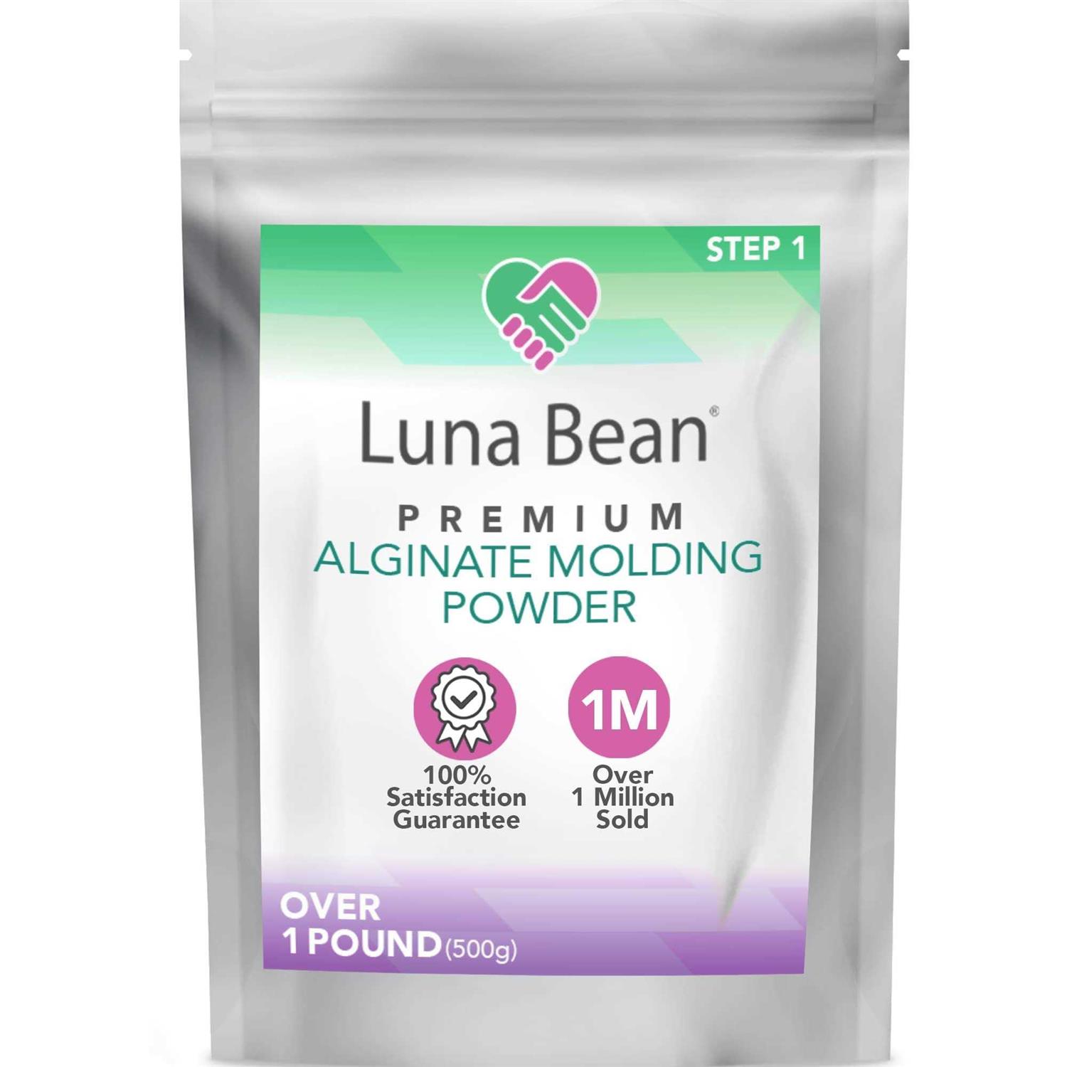 Luna Bean Alginate Molding Powder Refill for Hand Casting Kit