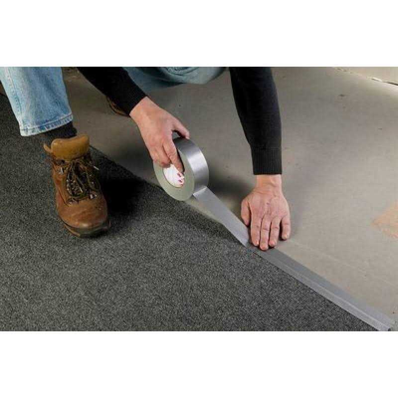 Duct Tape 975 Supply Professional Grade Silver Color 1.89 inches x 60 Yards - Image 3