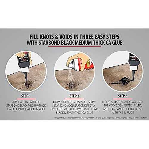2 oz. Starbond Black Med-Thick CA + 8 oz. Pump Accelerator Bundle - Image 5