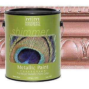 Modern Masters ME579 qt Copper Penny Metallic Paint - Image 4