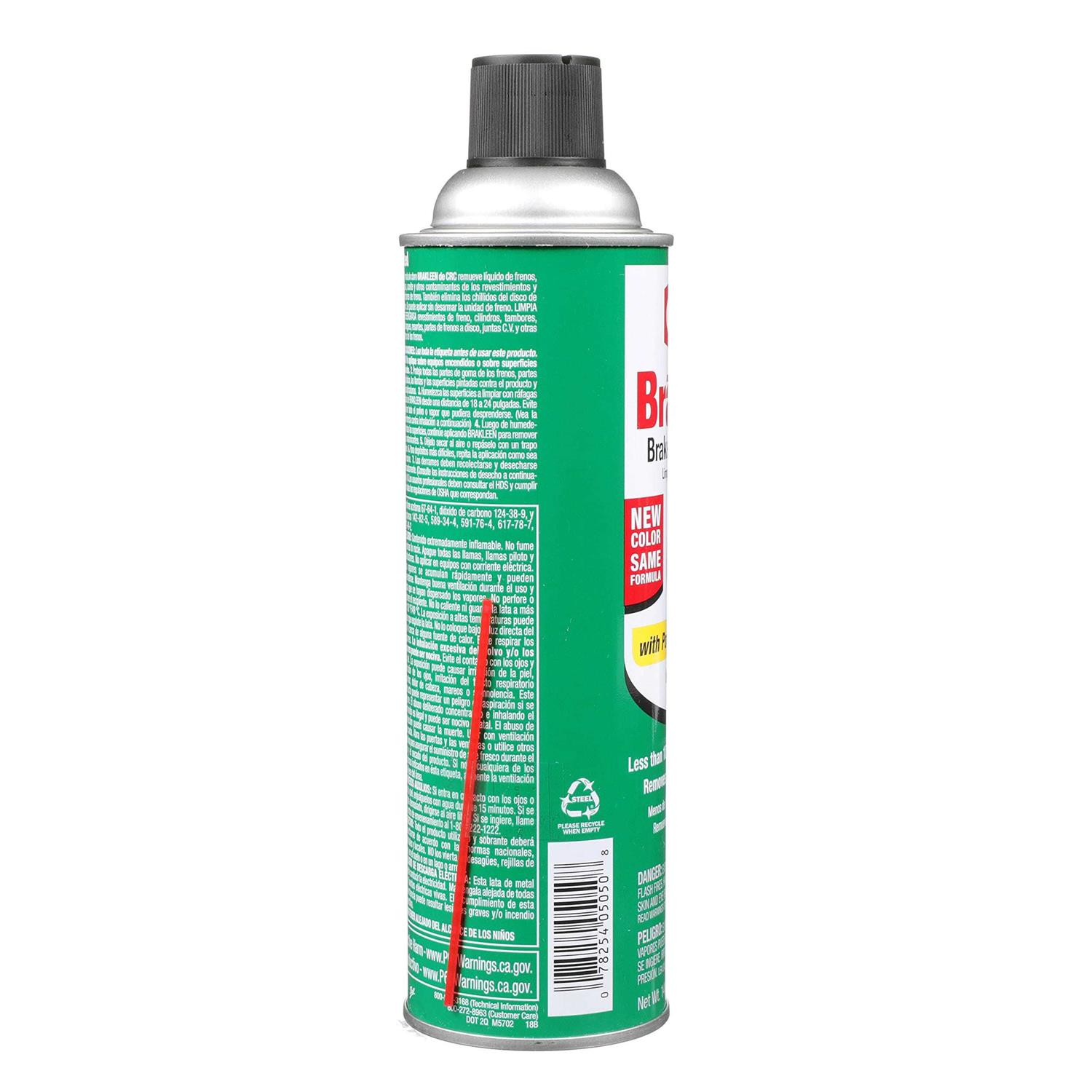 CRC Brakleen Brake Parts Cleaner 14 oz 5050 - Image 4