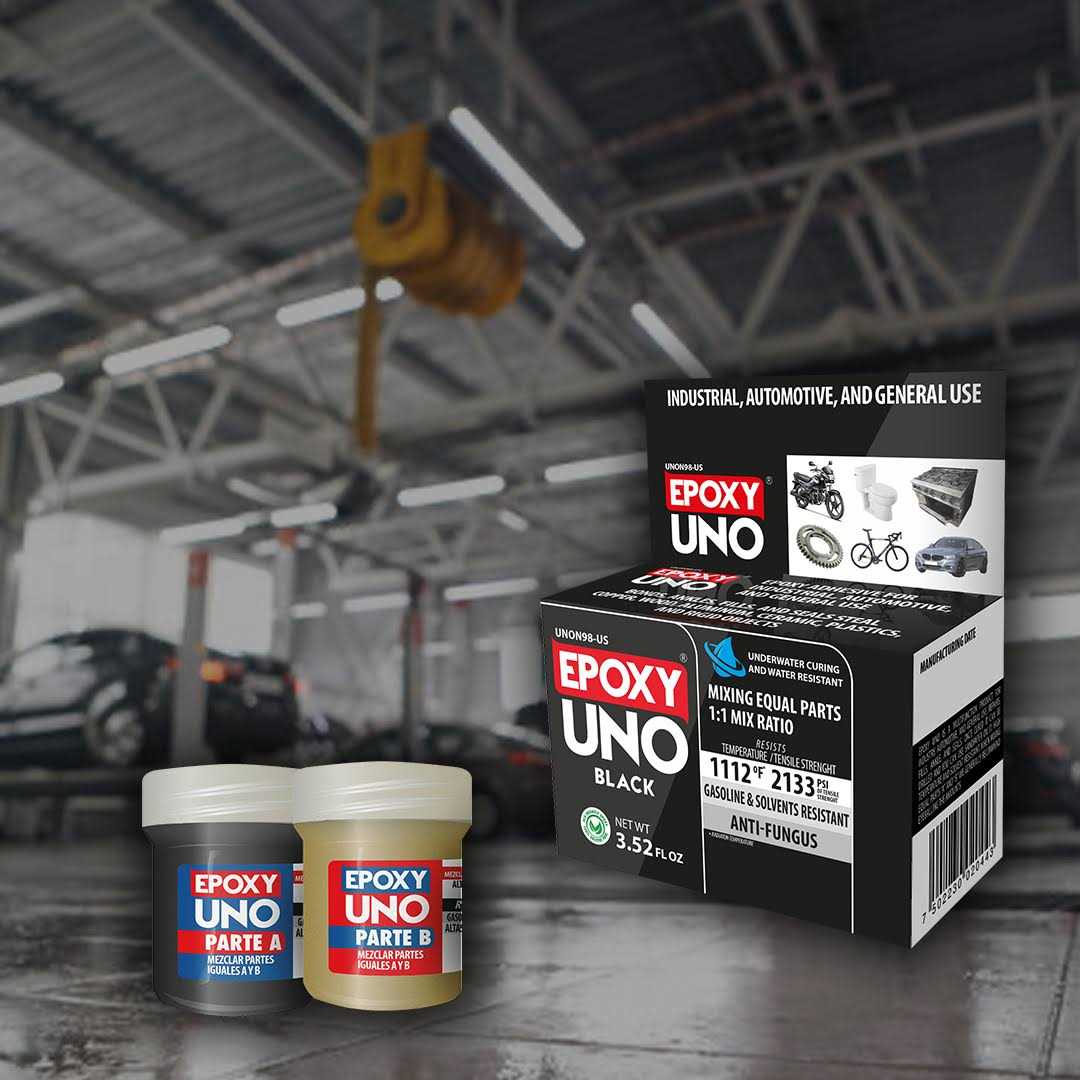 Epoxy UNO Black Epoxy Paste - Image 4